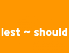 Lest…should
